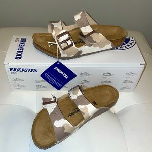 🌸 NWT- Kids Size 1/ 32 Birkenstock in Desert Camo